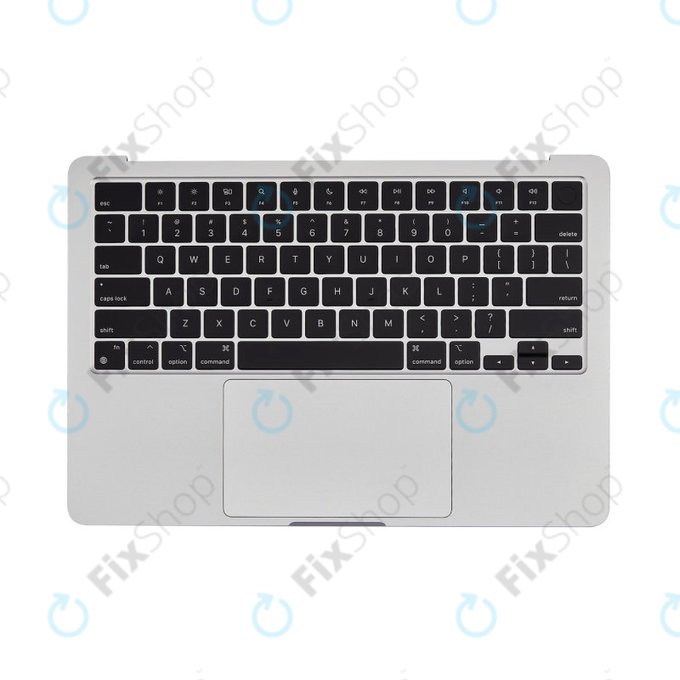 Top case con tastiera US e batteria per MacBook Air 13", A3113 (2024), Silver, 661-40228, Genuine Apple