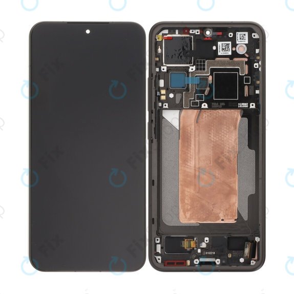 Schermo OLED per Xiaomi 15 5G, Black, Vetro touch con cornice