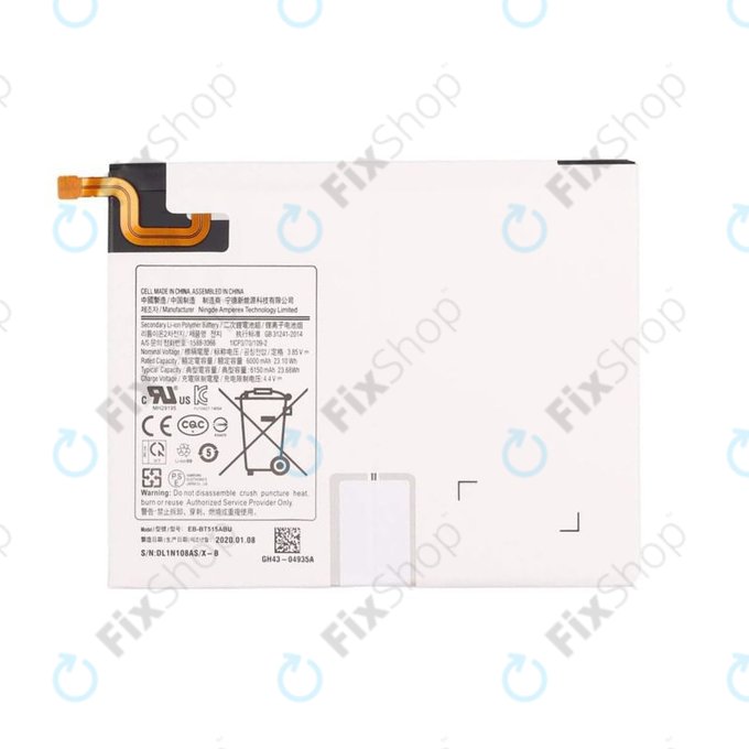 Batteria per Samsung Galaxy Tab A 10.1" 2019, EB-BT515ABU, 6150mAh