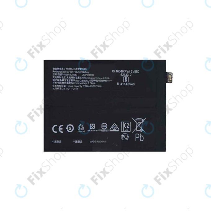 Batteria per Oppo Find X5 Pro 5G, BLP889, 5000mAh