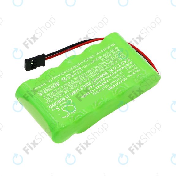 Batteria per Futaba 14SG, 4PKS, FUTM1484, Ni-MH, 2000mAh, 6V, HQ