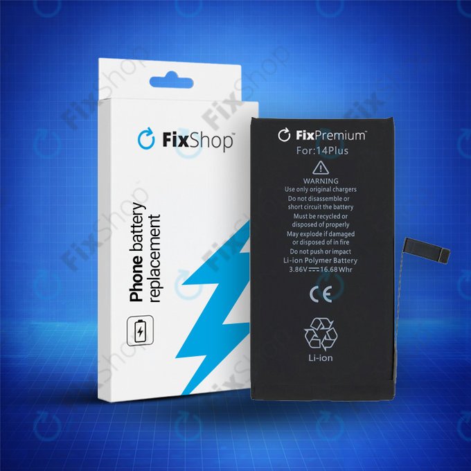 Batteria per iPhone 14 Plus, 4325mAh, DIAGNOSTIC