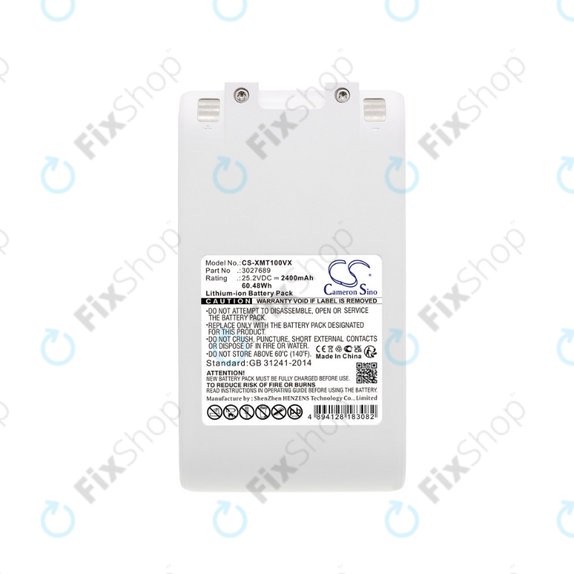 Batteria per Xiaomi Dreame G10, G20, T10, T20, 3027689, Li-Ion, 2400mAh, 25.2V, HQ
