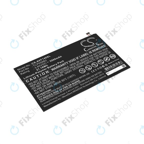 Batteria per Vodafone Tab Prime 7, TLP058B2, Li-Pol, 3.85V, 5500mAh, HQ