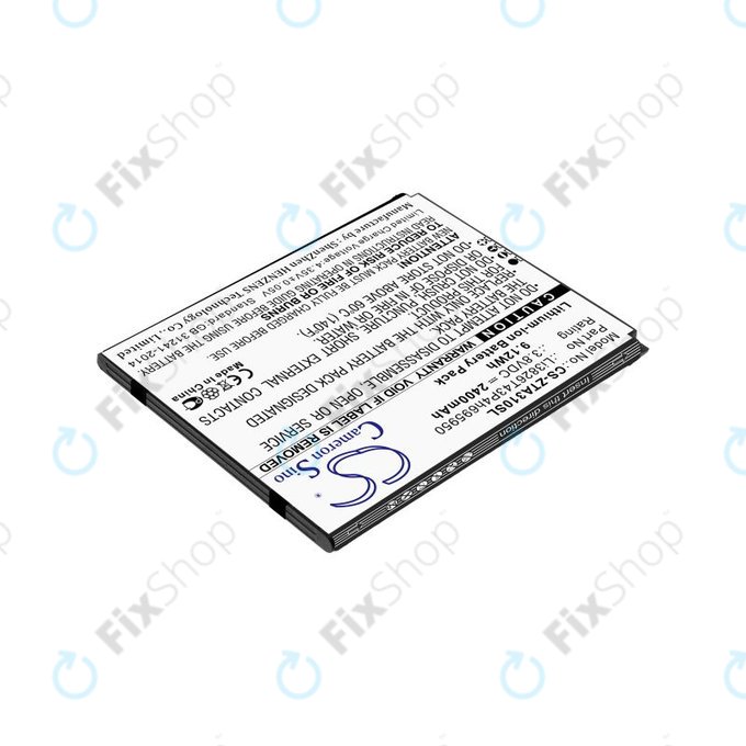 Batteria per ZTE Blade A3, A5, Optus X Power 2, Li3826T43P4h695950, Li-Ion, 3.8V, 2400mAh, HQ