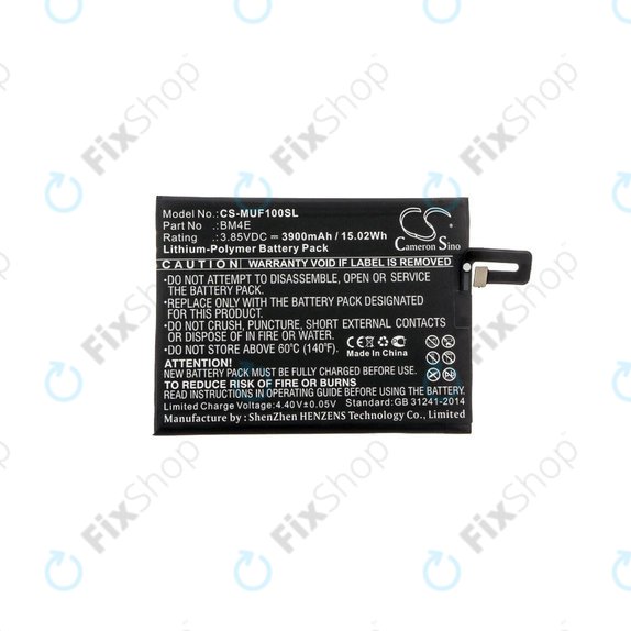 Batteria per Pocophone M1805e10a, Pocophone Poco F1, 3900mAh, Li-Pol, 3.85 V, BM4E, HQ