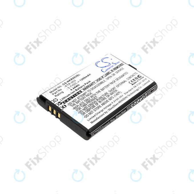 Batteria per Nintendo New 3DS, KTR-003, Li-Ion, 1200mAh, 3.7V, HQ
