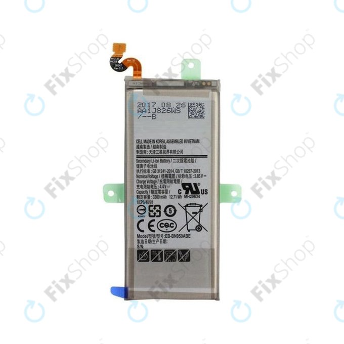Batteria per Samsung Note 8 N950FD, EB-BN950ABE, 3300mAh