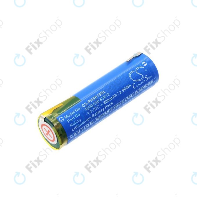 Batteria per Oral-B Genius X, Philips HX6100 Series, 3000 040 83812, Li-Ion, 800mAh, 3.7V, HQ