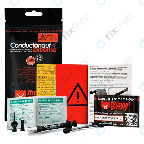 Metallo liquido 1g, Thermal Grizzly Conductonaut