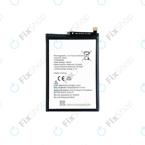 Batteria per Infinix Smart 7 HD X6516, 5000mAh