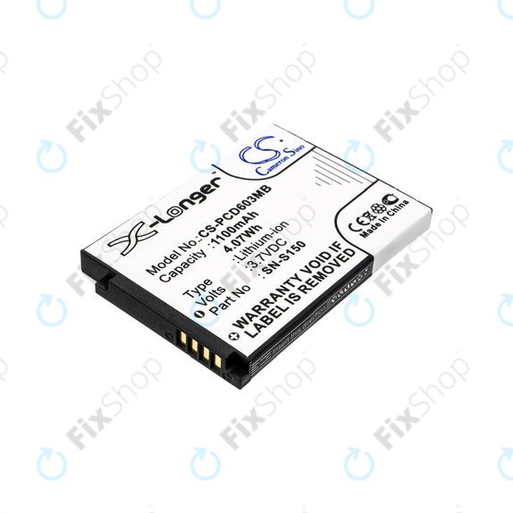 Batteria per Philips SCD 603, SN-S150, Li-Ion, 1100mAh, 3.7V, HQ