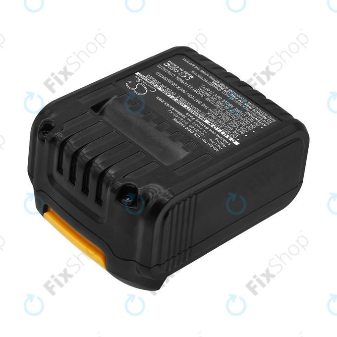 Batteria per Dewalt DCB090, XR, DCB140, Li-Ion, 3000mAh, 14.4V, HQ