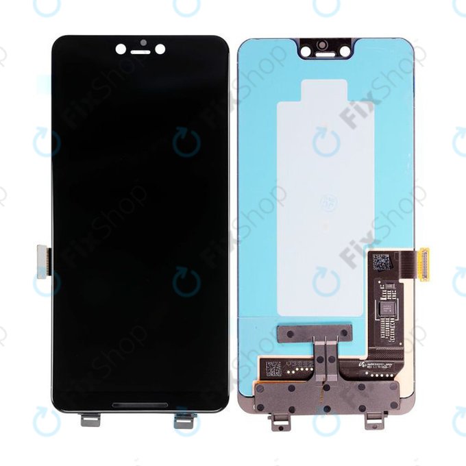 Schermo OLED per Google Pixel 3 XL, Vetro touch senza cornice