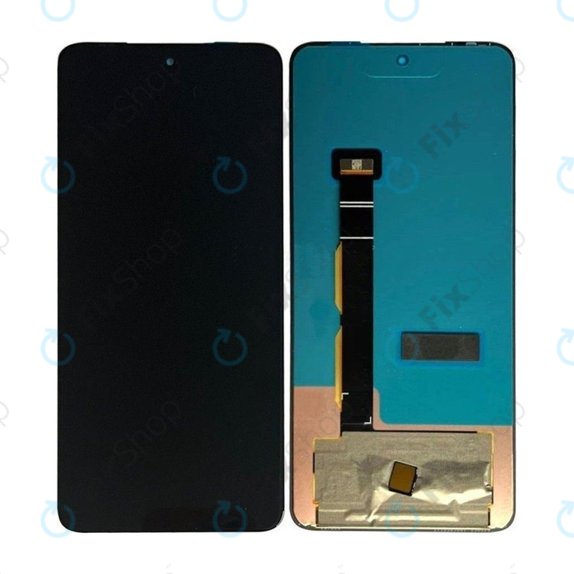 Schermo LCD per MotGoldla Moto G84 XT2347, Vetro touch senza cornice