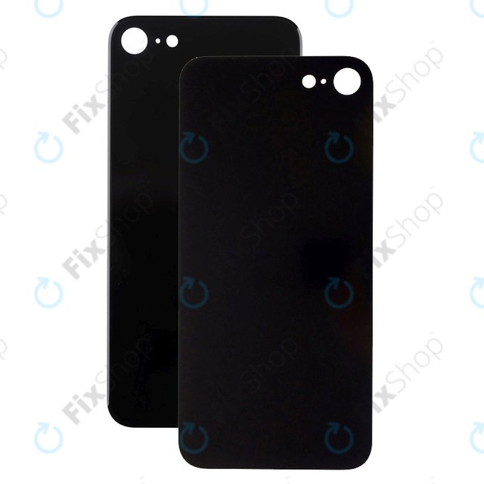 Vetro scocca posteriore con fGold fotocamera più grande per iPhone SE 3rd Gen 2022, Midnight