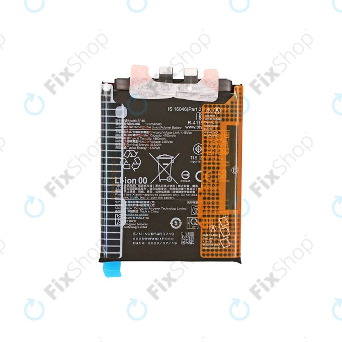 Batteria per Xiaomi 14 Pro 23116PN5BC, 4880mAh