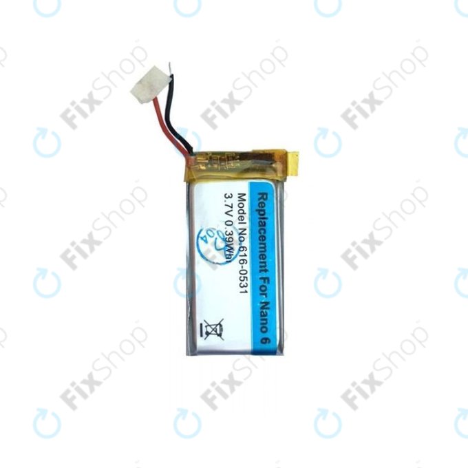 Batteria per iPod Nano (6th Gen), 105mAh