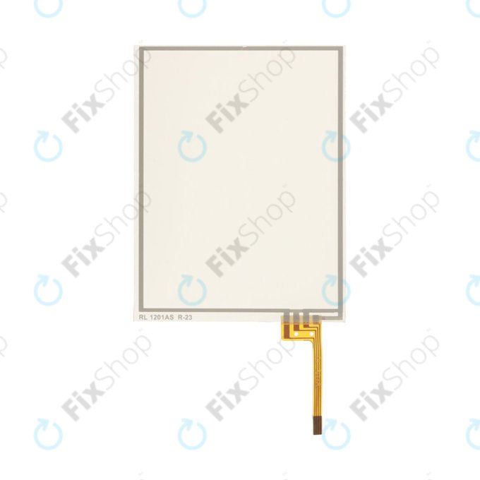 Vetro touch inferiore con adesivo per Nintendo DS