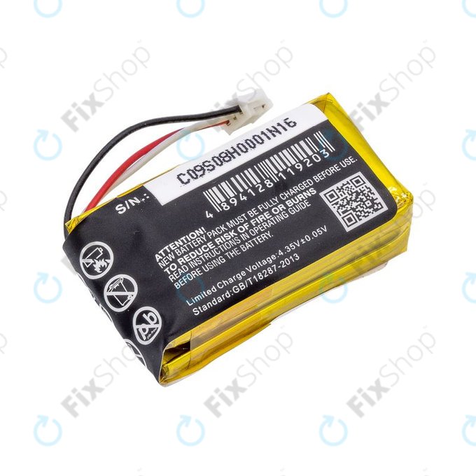 Batteria per GoPro Hero +, PR-062334, Li-Polymer, 800mAh, 3.7V, HQ