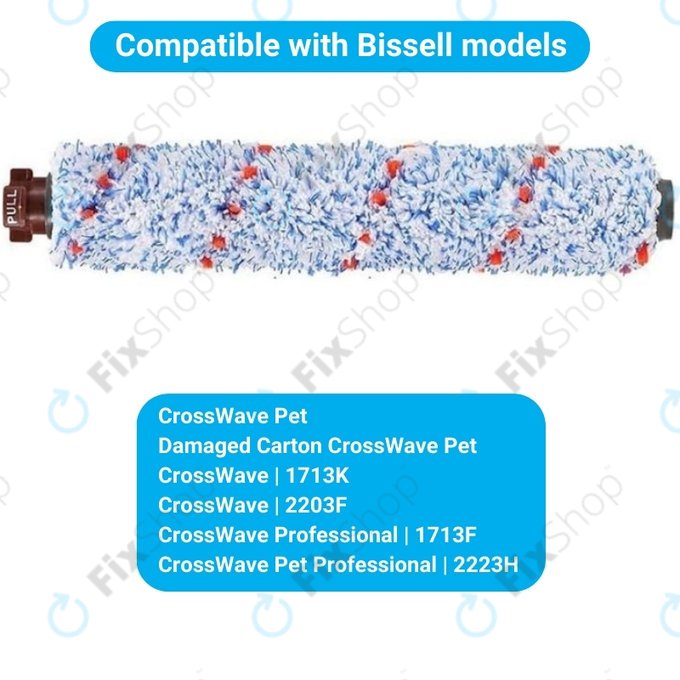 Spazzola 1868 in microfibra per Bissell CrossWave