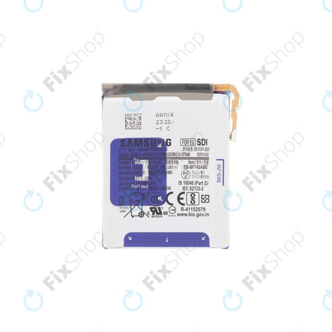 Batteria per Samsung Z Flip 6 F741B, inferiore, EB-BF742ABE, GH82-35024A, Genuine Service Pack