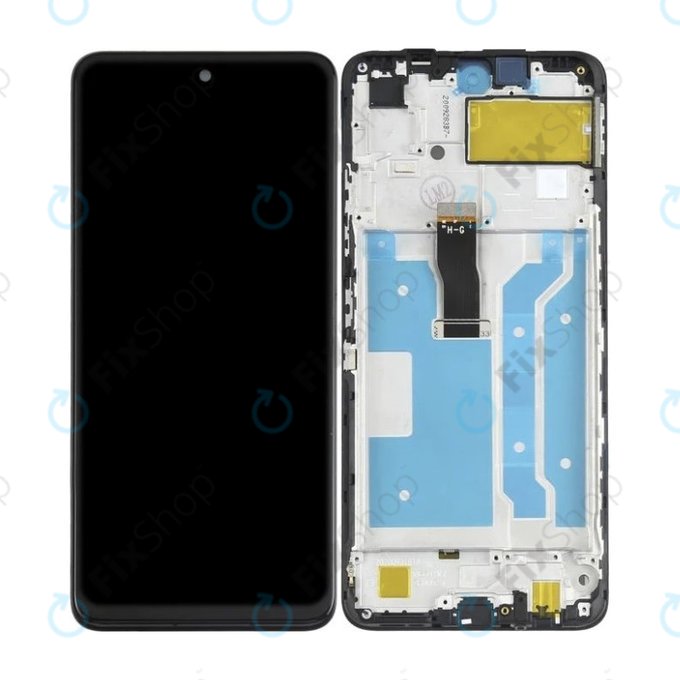 Schermo per Huawei P Smart (2021), Midnight Black, Vetro touch con cornice