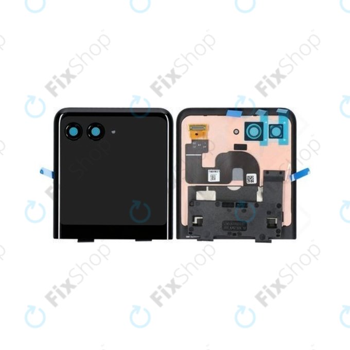 Schermo LCD per MotGoldla Razr 40 Ultra, External, Vetro touch senza cornice, 5D68C22595, Genuine Service Pack
