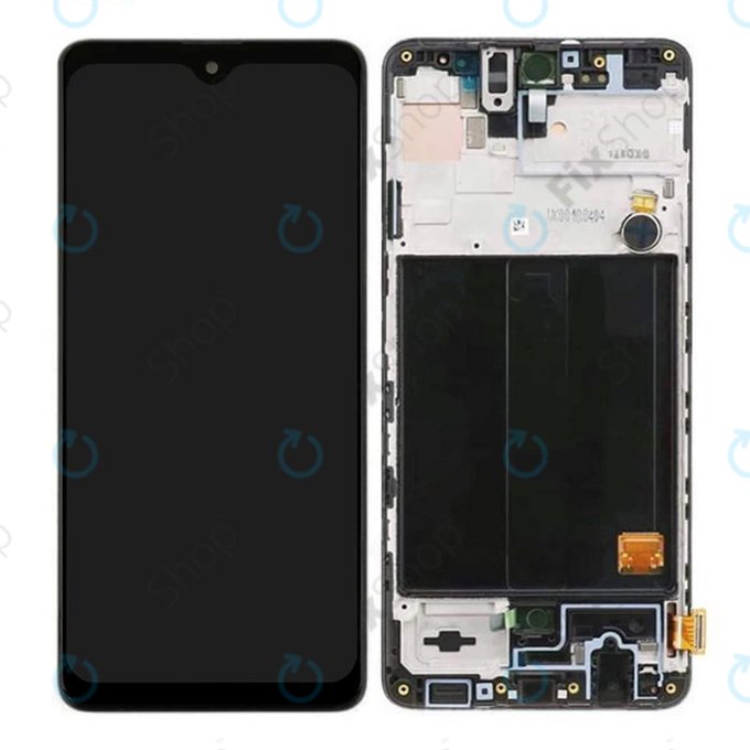 Schermo OLED per Samsung A51 A515F, Vetro touch con cornice, Small Size Panel
