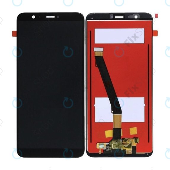 Schermo LCD per Huawei P Smart FIG-L31, Black, Vetro touch senza cornice