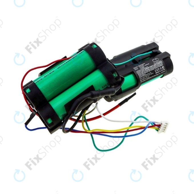 Batteria per Philips PowerPro Duo, PowerPro Aqua, 5ICR19 65, Li-Ion, 2500mAh, 18.5V, HQ