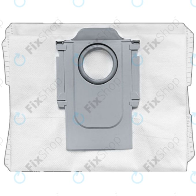 Set di ricambi per Xiaomi Roborock Q5 Pro, Q8 Max+ (1x spazzola principale, 2x filtro, 2x spazzola laterale - Black, 2x panno mop, 2x sacchetto polvere)