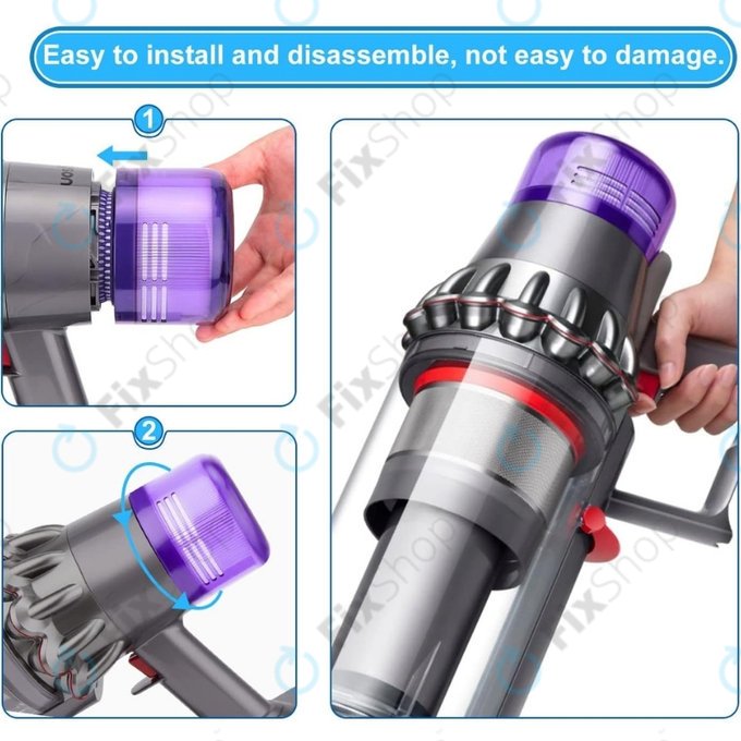 Filtro polvere, 2 pz. per Dyson V11, V15
