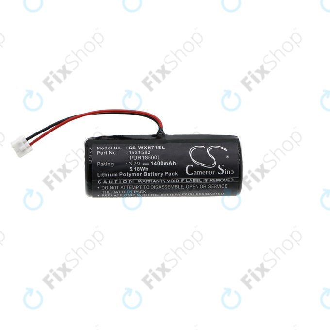 Batteria per Wella Xpert HS71, 1531582, Li-Ion, 1400mAh, 3.7V, HQ
