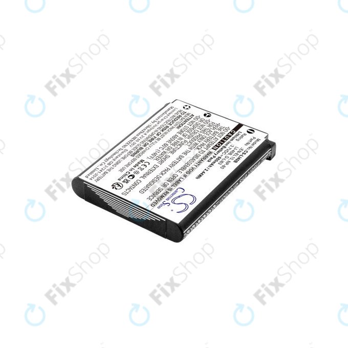Batteria per Olympus MJU, AGFA Optima, Praktica Luxmedia, LI-42B, Li-Ion, 660mAh, 3.7V, HQ
