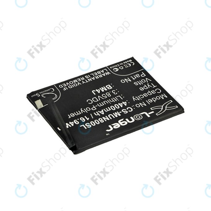 Batteria per Xiaomi Redmi Note 8 Pro, 4400mAh, Li-Pol, 3.85 V, BM4J, HQ