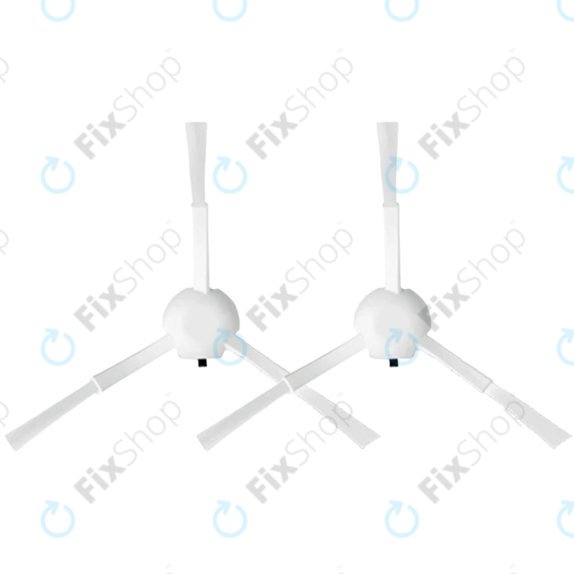 Set di ricambio per Xiaomi Mi Robot Vacuum S20+, S10+, X20+, X10+ (2x spazzola principale, 4x filtro, 4x spazzola laterale - White)