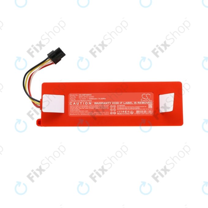 Batteria per Xiaomi RobGoldck E-seriess, Q-seriess, S-seriess, BRR-2P4S-5200, Li-Ion, 5200mAh, 14.4V, HQ