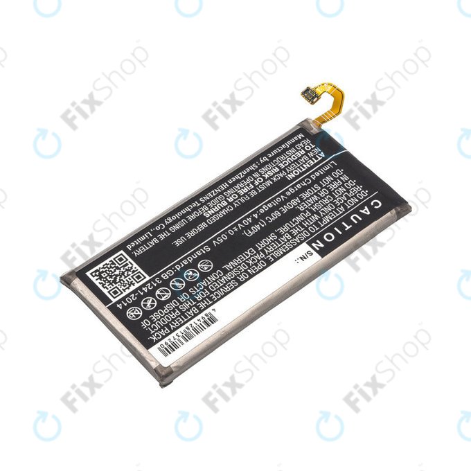 Batteria per Samsung A8 A530F (2018), 3000mAh, Li-Pol, 3.85 V, EB-BA530ABE, HQ