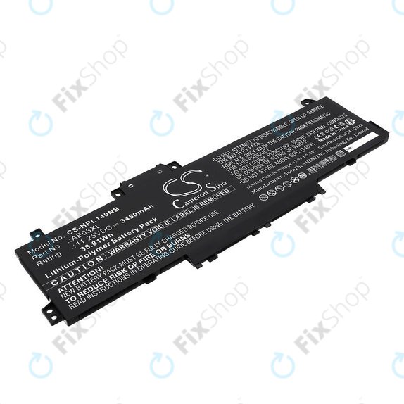 Batteria per HP 14, 15, AE03XL, Li-Pol, 3450mAh, 11.25V, HQ