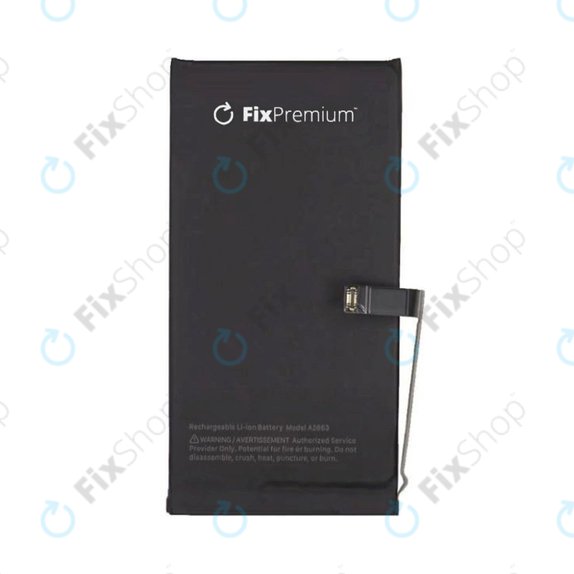 Batteria per iPhone 14, A2863, 3279mAh, FixPremium