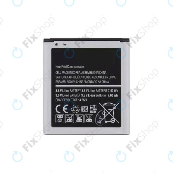 Batteria per Samsung Ace 4, Ace Style, S4 Mini, S4 Mini Plus, EB-BG357BBE, B500AE, 1900mAh