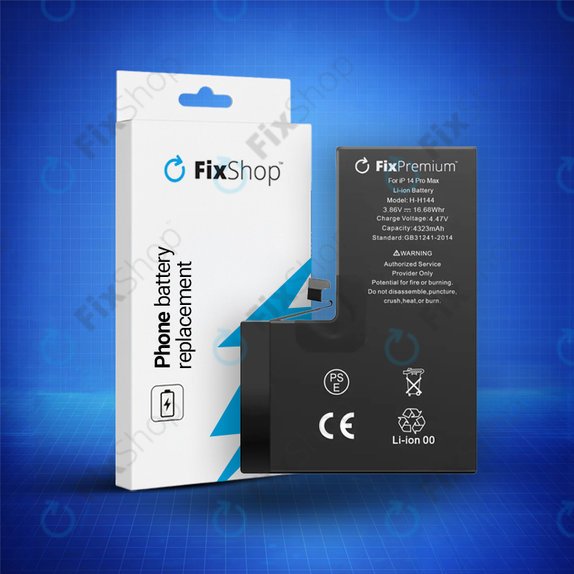 Batteria per iPhone 14 Pro Max, 4323mAh, DIAGNOSTIC