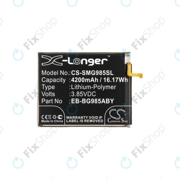 Batteria per Samsung S20 Plus G985F, EB-BG985ABY, 4200mAh, HQ