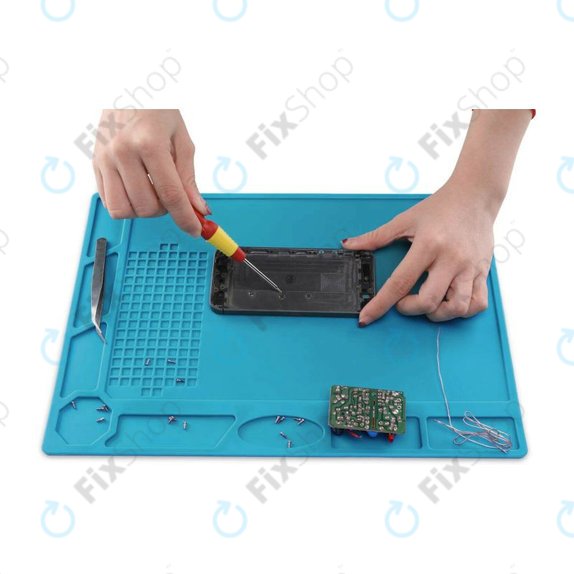 Tappetino in silicone antistatico ESD termoresistente 32 x 23cm