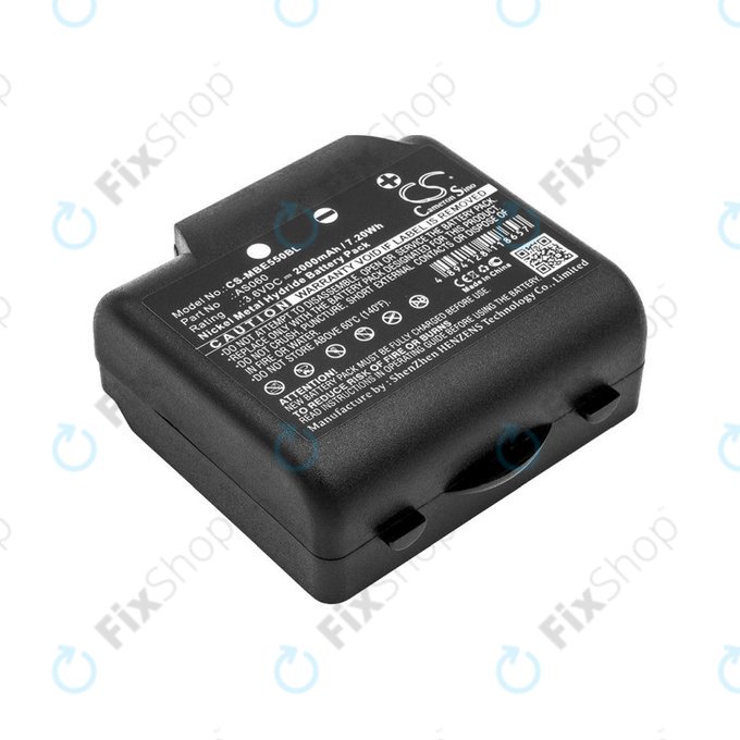 Batteria per Imet BE5500, AS060, Ni-MH, 2000mAh, 3.6V, HQ