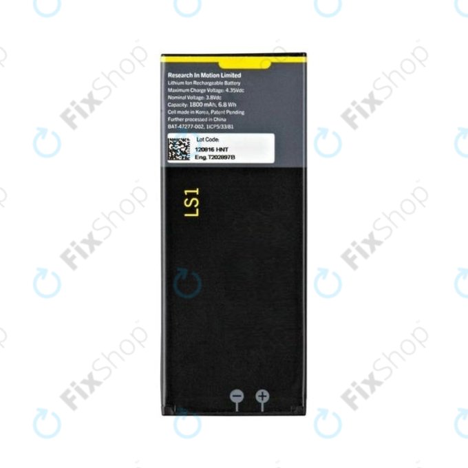 Batteria per Blackberry Z10, LS1, BAT-47277-003, BAT-47277-008, 1800mAh