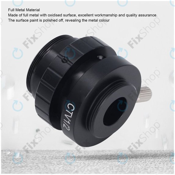 Adattatore CTV 1/2" C-Mount per microscopio