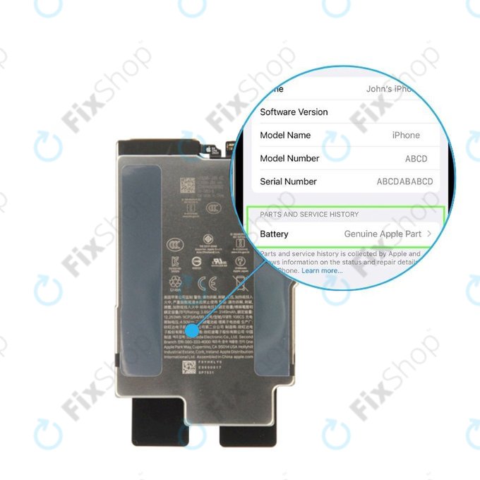 Batteria per iPhone Air, 661-55235, 3149mAh, Genuine Apple