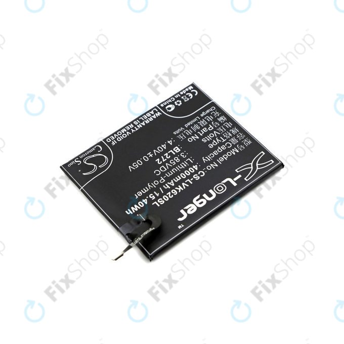 Batteria per Lenovo K6 Power, BL272, Li-Pol, 3.85V, 4000mAh, HQ